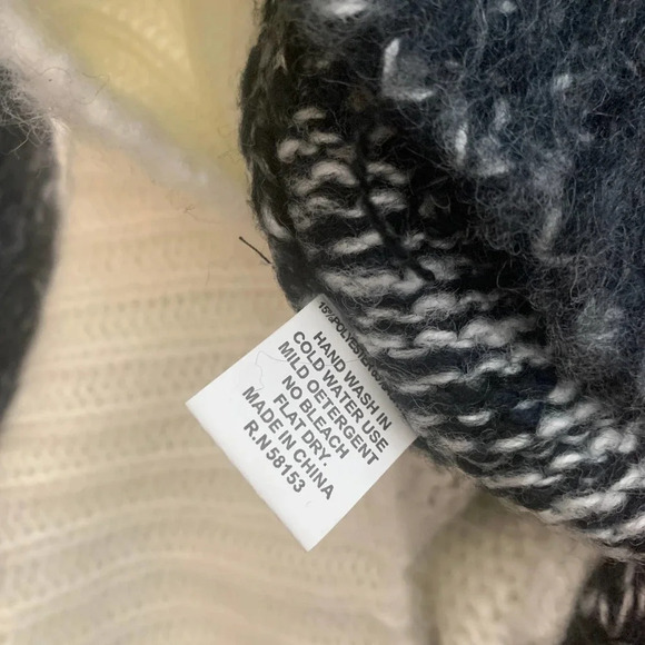 Raga Arctic Wild Tribal Pullover Sweater Grey - Picture 10 of 10